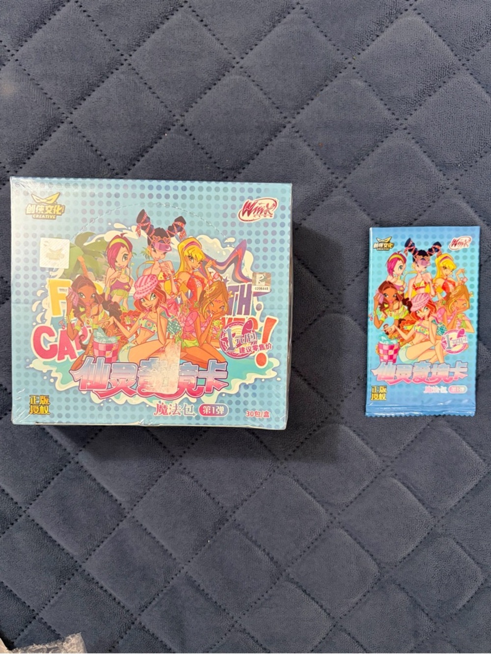 Winx Trading Card Box